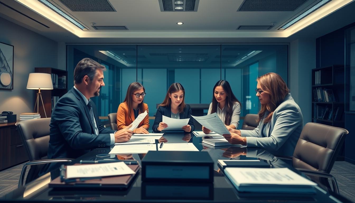 Senior legal support team